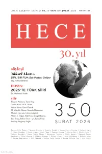 Hece Dergisi Sayı: 350 Şubat 2026