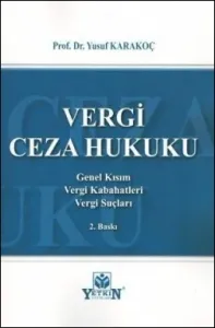 Vergi Ceza Hukuku   Yusuf Karakoç