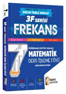 İSEM YAY. 7.SINIF FREKANS MATEMATİK DERS İŞLEME FÖYÜ