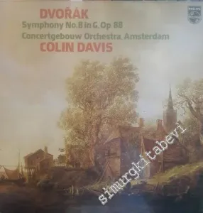 33 LP PLAK VINYL: Dvorák - Colin Davis, Concertgebouw Orchestra, Amsterdam - Symphony No. 8 G, Op. 88 -
