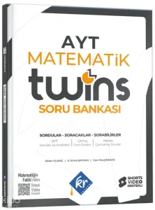 KR Akademi AYT Twins Matematik Soru Bankası 2027