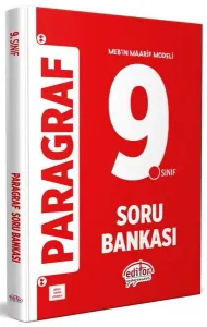 Editör Yayınları 9. Sınıf Paragraf Soru Bankası