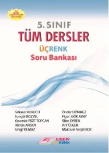 Esen 5. Sınıf Tüm Dersler Üçrenk Soru Bankası