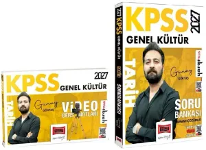 Yargı Yayınları 2027 KPSS Tarih Video Ders Notları ve Soru Bankası 2'li Set