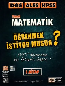 Mutlak Değer DGS ALES KPSS Temel Matematik Soru Bankası (1. Kitap)