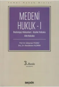 Medeni Hukuk – I