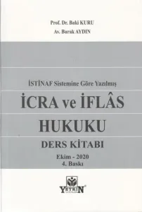 İcra ve İflas Hukuku Ders Kitabı