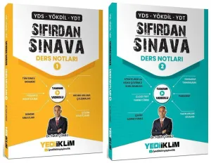 Yediiklim Yayınları YDS YÖKDİL YDT Sıfırdan Sınava Ders Notları 2'li Set