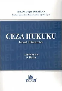 Ceza Hukuku Genel Hükümler