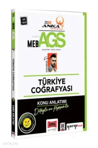 Yargı Yayınları 2025 MEB-AGS Anka Serisi Türkiye Coğrafyası Konu Anlatımı