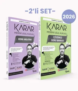 KARAR Medeni Usûl Hukuku 2'li Set