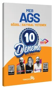 Türkçecim TV MEB-AGS Sözel-Sayısal Yetenek 10 Deneme Çözümlü