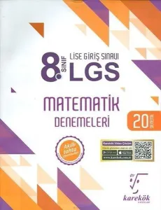8.Sınıf LGS Matematik 20'li Deneme Sınavı
