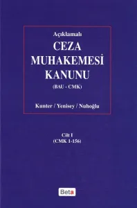Ceza Muhakemesi Kanunu Cilt 1
