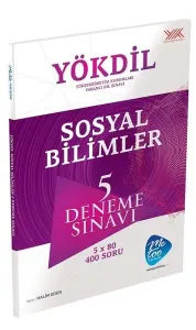 Too Publishing Yayınları YÖKDİL Sosyal Bilimler 5 Deneme Sınavı Me Too Publishing
