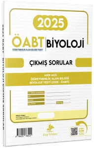 Dizgi Kitap Yayınları ÖABT MEB-AGS Biyoloji Öğretmenliği 2025 Sınavı Çıkmış Sorular Çözümlü