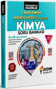 Aydın TYT Kimya Maarif Modeline Uyumlu 1. Basamak Soru Bankası