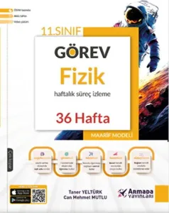 Armada Yayınları 11. Sınıf Görev Fizik Yeni Nesil Çalışma Föyleri 36 Hafta