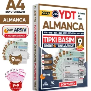 İnformal Yayınları 2027 YKS YDT Almanca ÖSYM Çıkmış Soru Tıpkı Basım Deneme Paketi 9 lu Türkiye Geneli