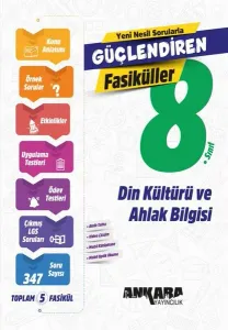 Ankara Yayıncılık 8. Sınıf Din Kültürü ve Ahlak Bilgisi Güçlendiren Fasikül Set