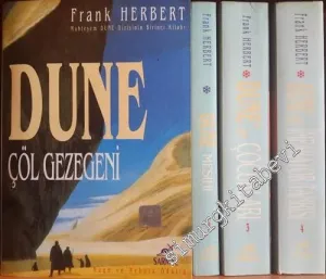 Dune: Çöl Gezegeni / Dune Mesihi / Dune'un Çocukları / Dune'un İmparator Tanrısı 4 CİLT -
