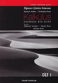 Kalkülüs Cilt I Öğr.Çözüm Kılavuzu