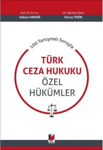 Türk Ceza Hukuku Özel Hükümler