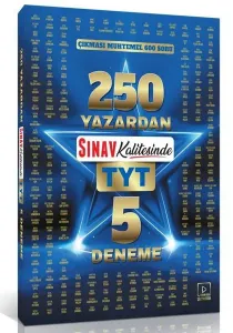 Sınav Yayınları TYT 250 Yazardan Sınav Kalitesinde 5 Deneme