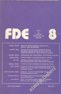 FDE - Altı Aylık Yazın ve Dilbilim Araştırmaları Dergisi - Sayı: 8      Kış