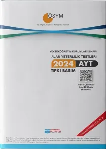 2024 AYT Tıpkı Basım Çıkmış Sorular - Evrensel İletişim Yayınları