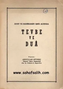 Ayet ve Hadislerin Işığı Altında Tevbe ve Dua