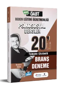 Dizgi Kitap Yayınları 2027 MEB-AGS ÖABT Altın Gol Besyo Beden Eğitimi Öğretmenliği Psikososyal Dersler PDF Çözümlü 20 Deneme