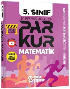 Metin Yayınları 5. Sınıf Parkur Matematik Soru Bankası Çözümlü