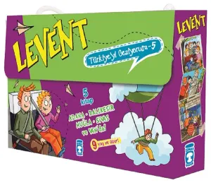 Levent Türkiye'yi Geziyorum - 5 Set; (5 Kitap)