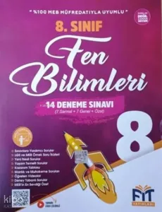 Fit Yayınları 8. Sınıf Fen Bilimleri 14 Deneme Sınavı
