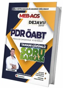 TKM Akademi 2026 ÖABT MEB-AGS Psikolojik Danışmanlık ve Rehberlik DEJAVU Soru Bankası