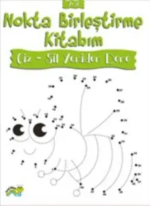 Nokta Birleştirme Kitabım Yeşil Çiz-Sil Yeniden Dene