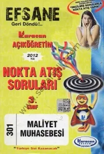 Maliyet Muhasebesi 3. Sınıf Nokta Atış Soruları