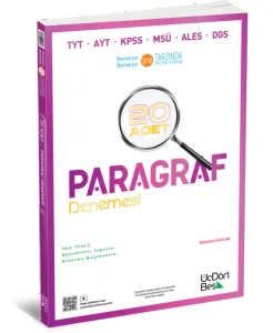 ÜçDörtBeş Yayınları 2025 Paragraf 20'li Denemesi