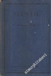 Suri ve Tatbiki Mantık ( Lise Kitapları 3. Sınıf ) -        1938