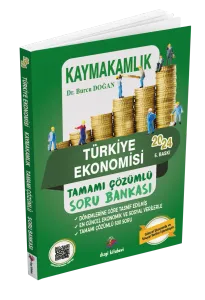 Dizgi Kitap Yayınları 2024 Kaymakamlık Türkiye Ekonomisi Soru Bankası Çözümlü