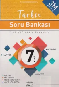Rota Yayınları 7. Sınıf Türkçe Soru Bankası RTY Rota