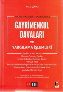 Gayrimenkul Davaları ve Yargılama İşlemleri - 3 Cilt Takım