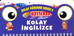 Renkler Şekiller Taşıtlar Kolay İngilizce Öğenme Serisi 4