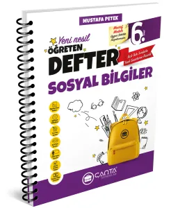 Çanta - 6.Sınıf Defter Öğreten Sosyal Bilgiler