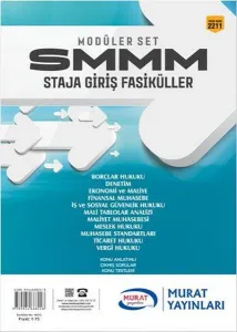 Murat Yayınları SMMM Staja Giriş Fasiküller Modüller Set