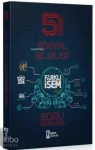 İsem 2021 5.Sınıf Farklı İsem Sosyal Bilgiler Soru Bankası İsem Yayıncılık
