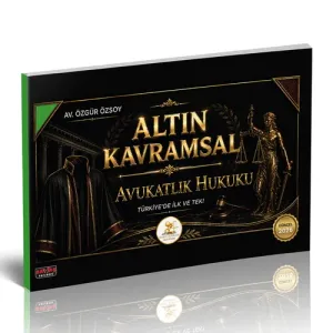Savaş Yayınları 2026 HUKAL Altın Kavramsal Avukatlık Hukuku