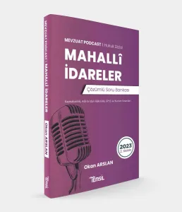 Mahallî Idareler Çözümlü Soru Bankası