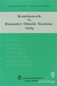 Kombinatorik ve Elemanter Olasılık Teorisine Giriş